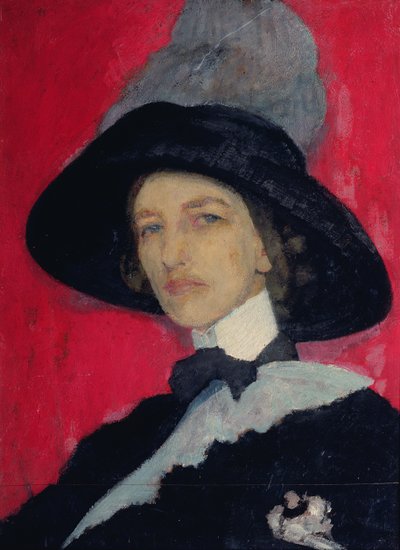 Self-portrait, 1910 by Yelisaveta Sergeyevna Kruglikova